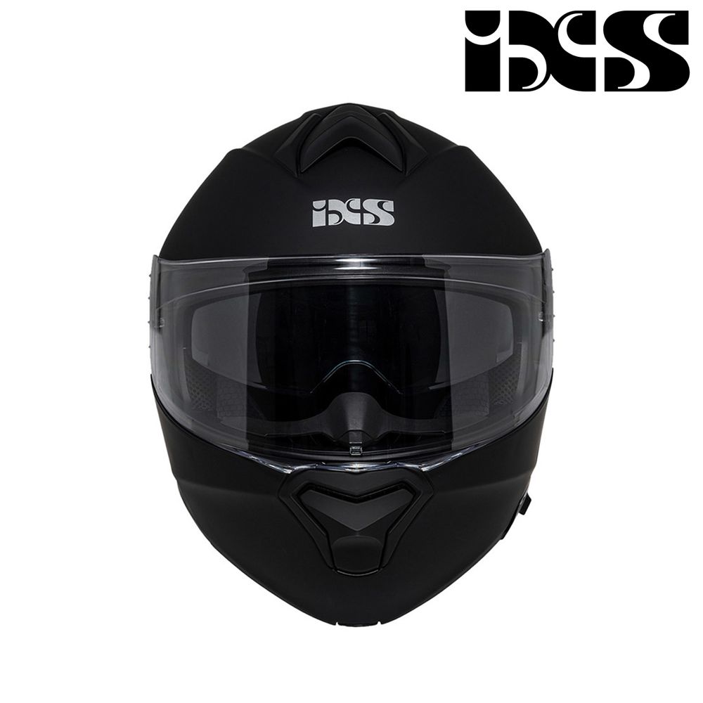 Modularna - flip up kaciga za motor iXS301 1.0 - Mat crna vel.2XL slika 3