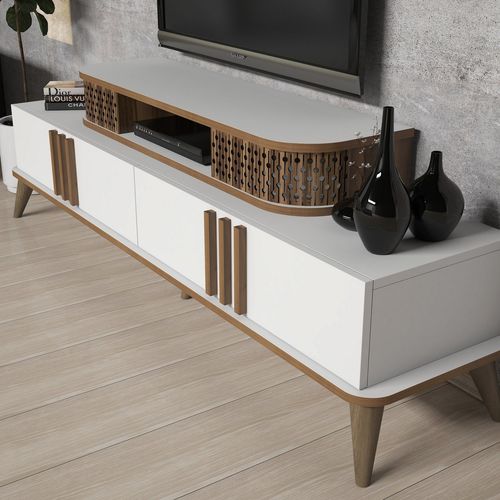 Eylul - White White TV Unit slika 4