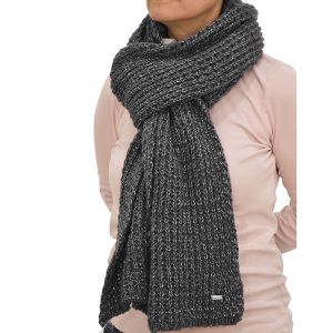 EBW493-GRY Eastbound Lfs Sal Wms Scarf With Wool Ebw493-Gry