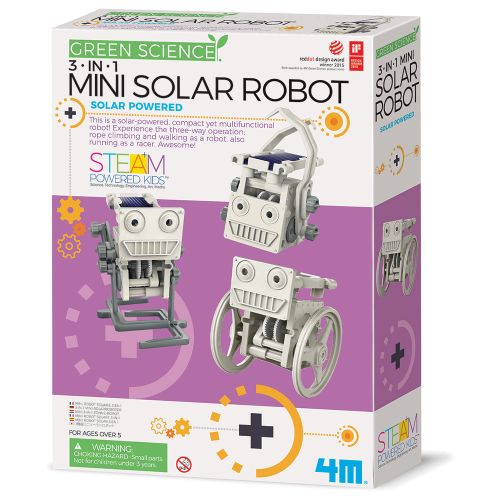 Mini solarni robot 3u1 slika 1