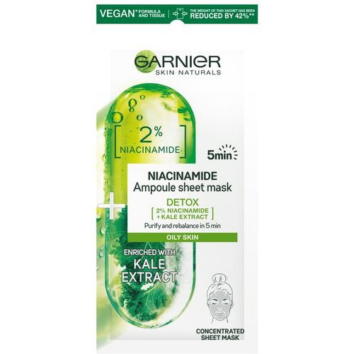 Garnier Skin Naturals Niacinamide Detox Maska za lice 15g slika 1