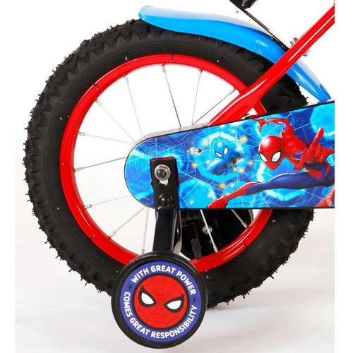 Dječji bicikl Spider-man 14" crveno/plavi slika 4
