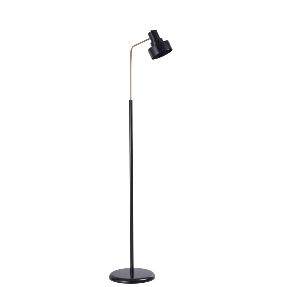 Opviq Podna lampa 456, crna, zlatna slika 2