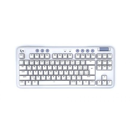 Logitech G715 TKL Gaming Keyboard - US, Off White - wireless slika 2