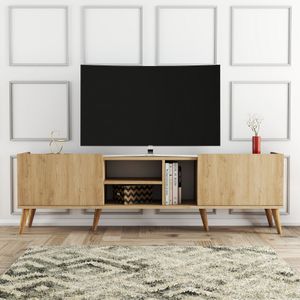 TV Stalak Lotus - 1350 u boji hrasta