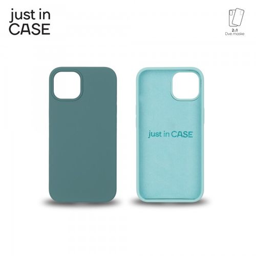 2u1 Extra case MIX PLUS paket ZELENI za iPhone 13 slika 3