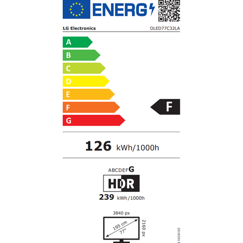 LG TV OLED77C32LA 77" OLED UHD slika 3