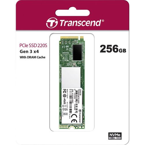 Transcend TS256GMTE220S M.2 NVMe 256GB SSD, Read up to 3300 MB/s, Write up to 1100 MB/s, 2280 slika 3