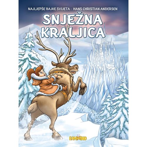 Snježna Kraljica, bajka  H. C. Andersen - iz serijala malih slikovnica slika 1