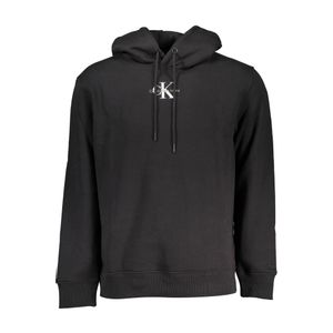 CALVIN KLEIN MEN'S BLACK ZIPLESS SWEATSHIRT