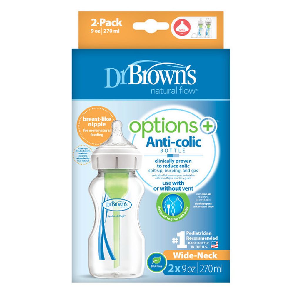 Bočica za djecu Options+ PP, 270 ml, 2 kom slika 2