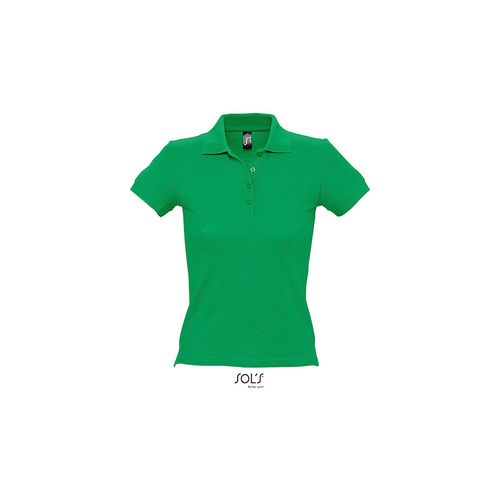 PEOPLE ženska polo majica sa kratkim rukavima - Kelly green, XL  slika 5