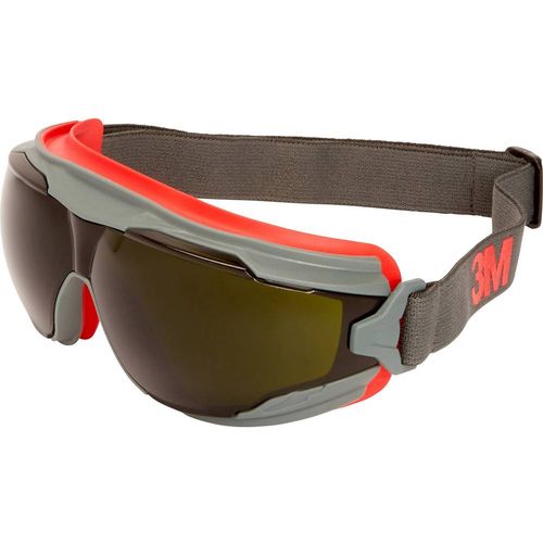 3M Goggle Gear 500 GG550SGAF naočale s punim pogledom uklj. zaštita protiv zamagljivanja crvena, siva DIN EN 166 slika 1