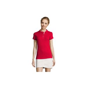 PORTLAND WOMEN ženska polo majica sa kratkim rukavima - Crvena, XL 