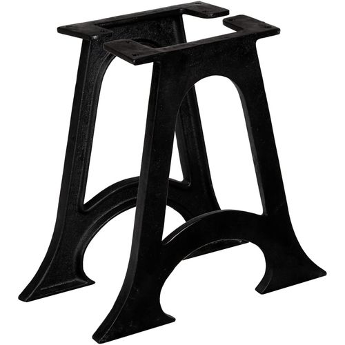 Noge za stolić za kavu 2 kom luk i A-okvir od lijevanog željeza slika 45