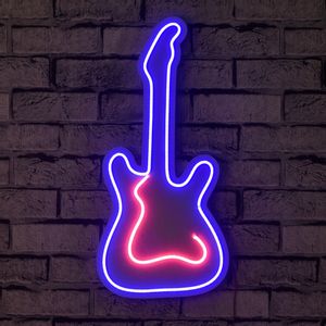 Guitar - Blue
Pink Blue
Pink Decorative Plastic Led Lighting