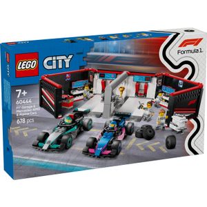 LEGO 60444 Garaža za F1® sa autima Mercedes-AMG i Alpine