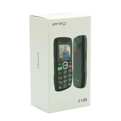 IPRO Senior F188 black Feature mobilni telefon 2G/GSM/1000mAh/32MB/DualSIM/Srpski jezik slika 6