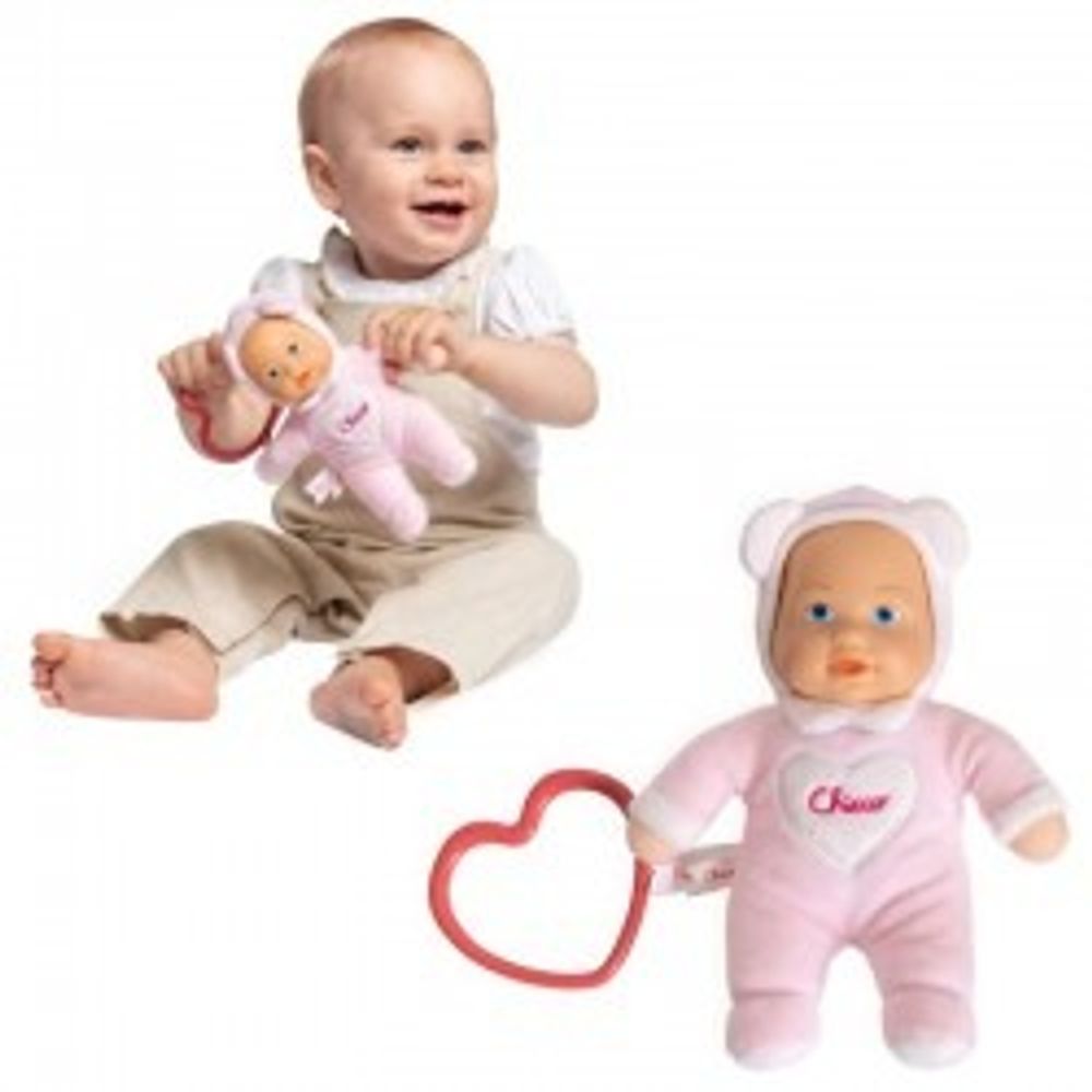 Chicco Lutka beba My Doudou Doll 18cm, Roza slika 2