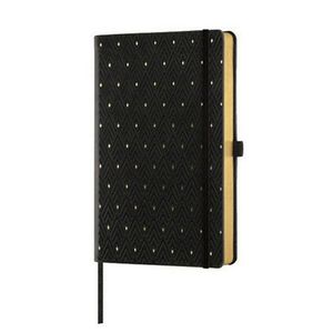 Castelli notes A6 dikto Diamond Gold, crno zlatni, 