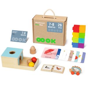 Tooky Toy Montessori senzorička kutija s dodacima 6 u 1