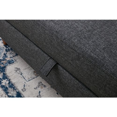 Eva - Anthracite Anthracite 3-Seat Sofa-Bed slika 4