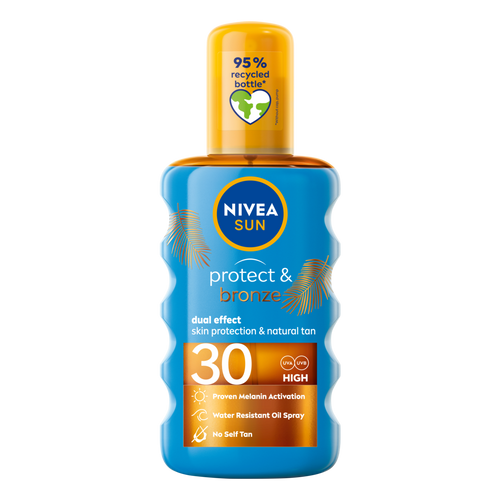 NIVEA SUN protect & bronze sprej ulje SPF 30 200 ml slika 1