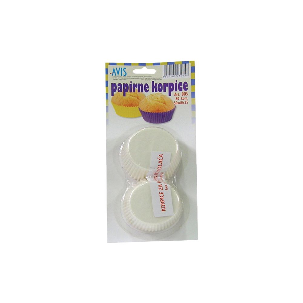 Korpica papirna br 5 blister 1/80 slika 1
