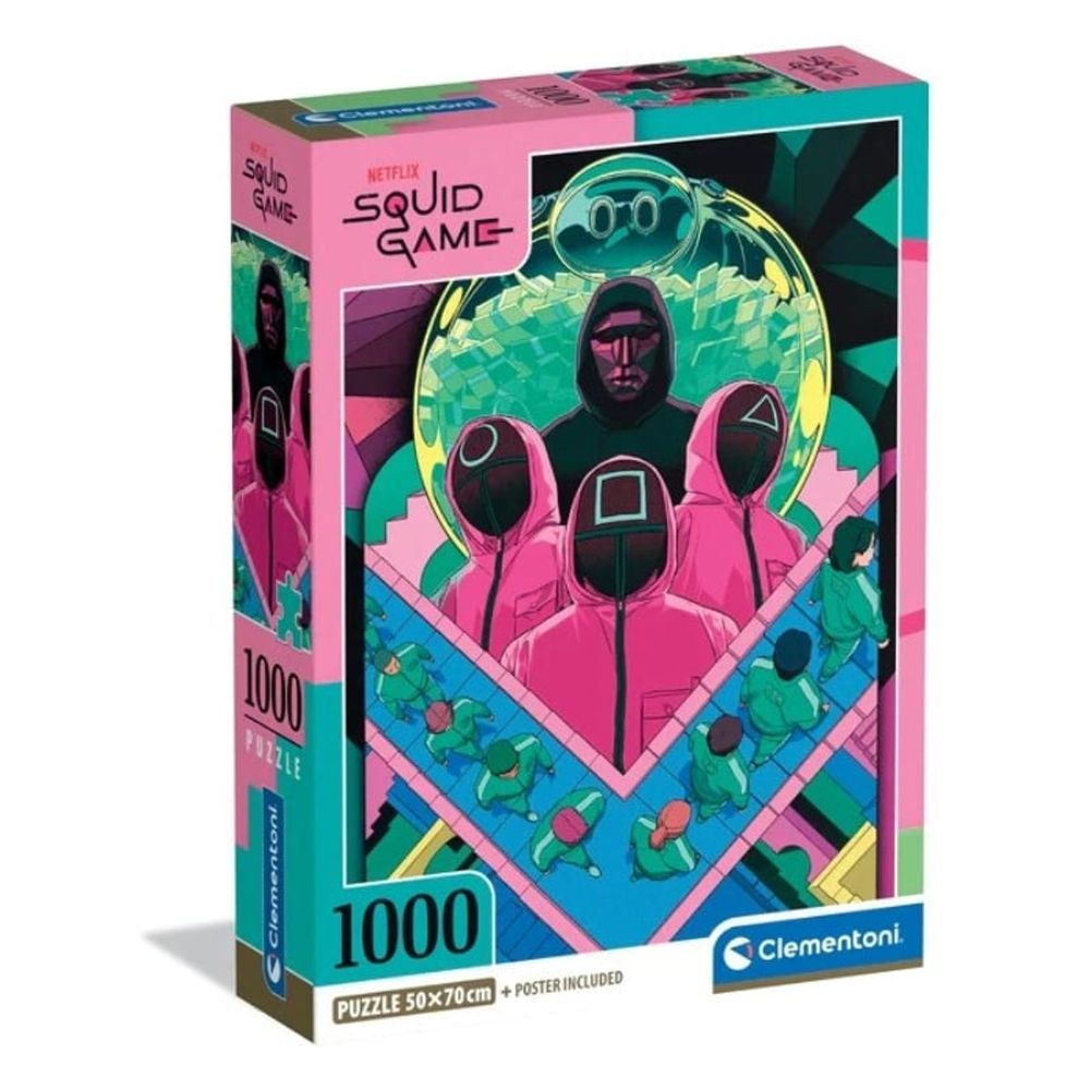 Clementoni CL39901 Puzzle Squid Game 2, 1000kom  slika 1