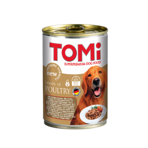 Tomi Hrana za pse konzerva 3 vrste peradi 400g