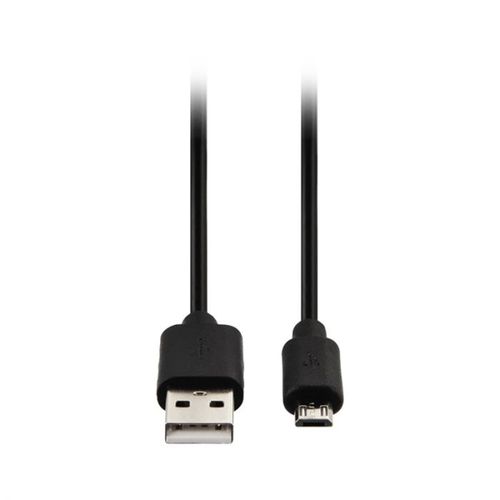 Micro USB kabl na USB A, 1m, crni slika 1