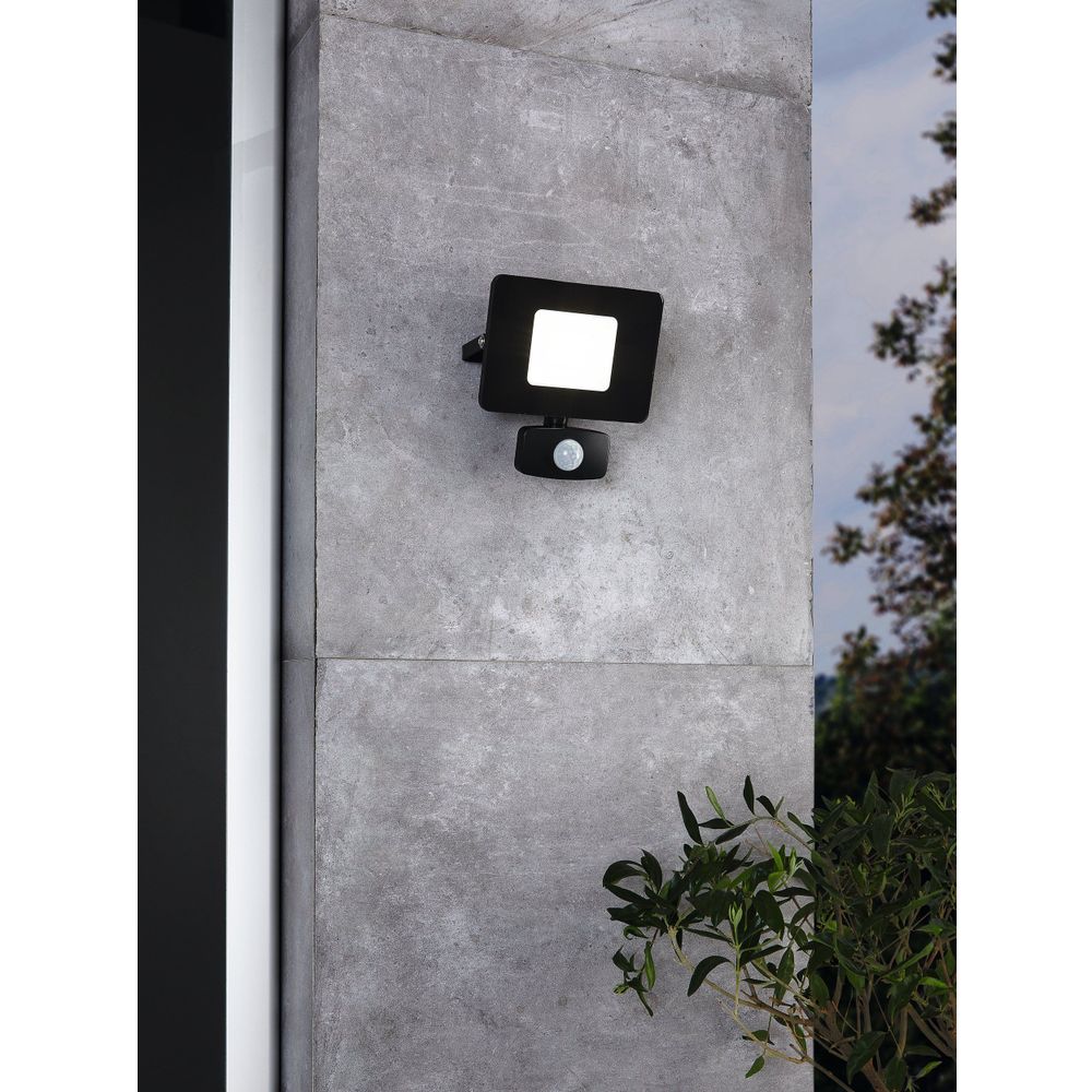 Eglo Faedo 3 vanjska/reflektor, led, 20w, sa senzorom, crna  slika 2