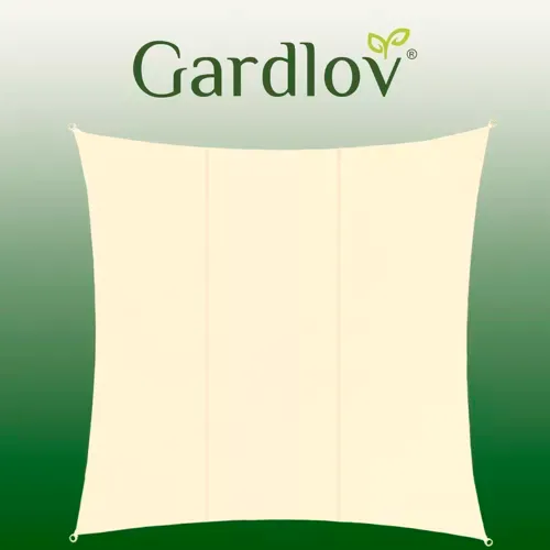 Gardlov četvrtasto jedro 3,6x3,6m bež slika 2