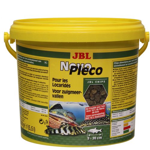 JBL NovoPleco hrana za male i srednje somove, 5,5 L slika 1