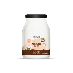 Kokosovo ulje bez mirisa -  staklenka 1000ml Nutrigold