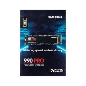 HDD SSD M.2 NVMe Samsung 2TB 990 Pro MZ-V9P2T0BW