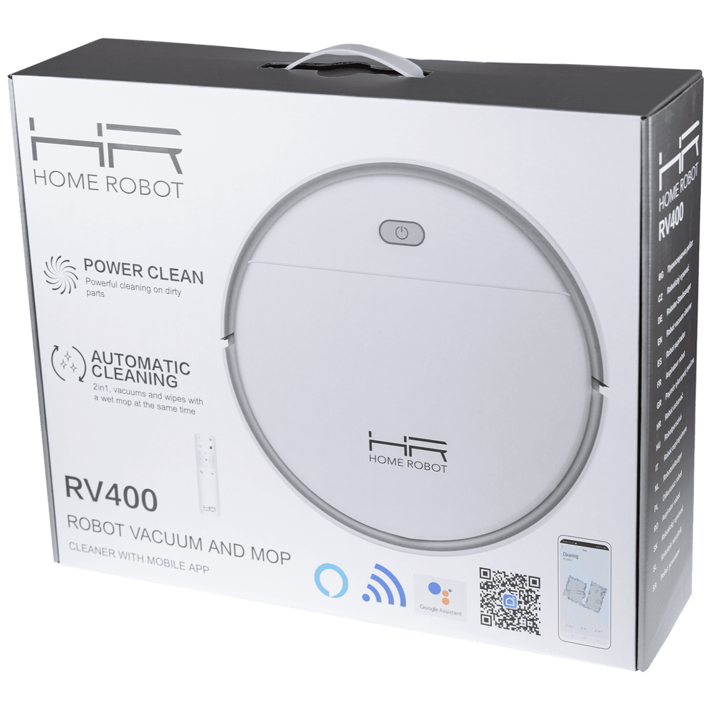Home Robot Robot, usisavač, Wifi, HEPA filter - Homerobot RV400 White slika 2