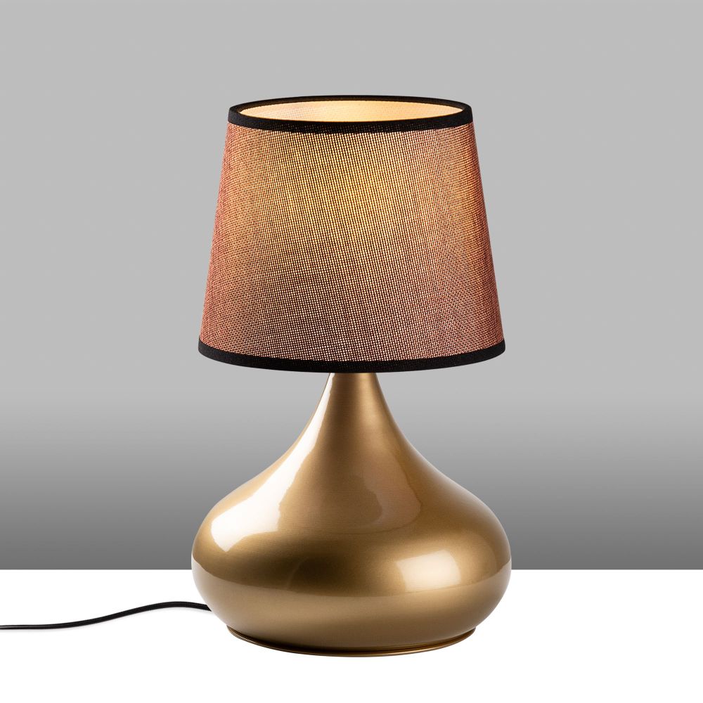 Bulbe - 15465 Zlatno-Smeđa Stolna Lampa slika 5