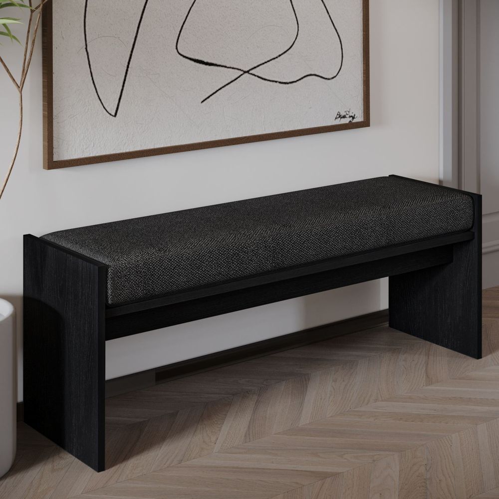 Klupa Pearl - Crno drvo slika 1