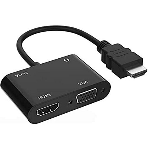 FAST ASIA Adapter-konvertor HDMI na HDMI+VGA+MICRO+AUDIO slika 1