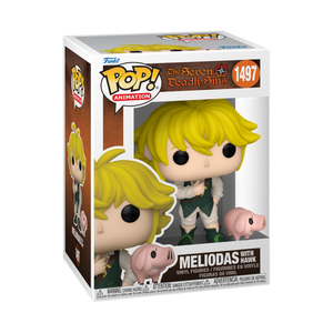 FUNKO POP ANIMATION: SEVEN DEADLY SINS - MELIODAS W/HAWK