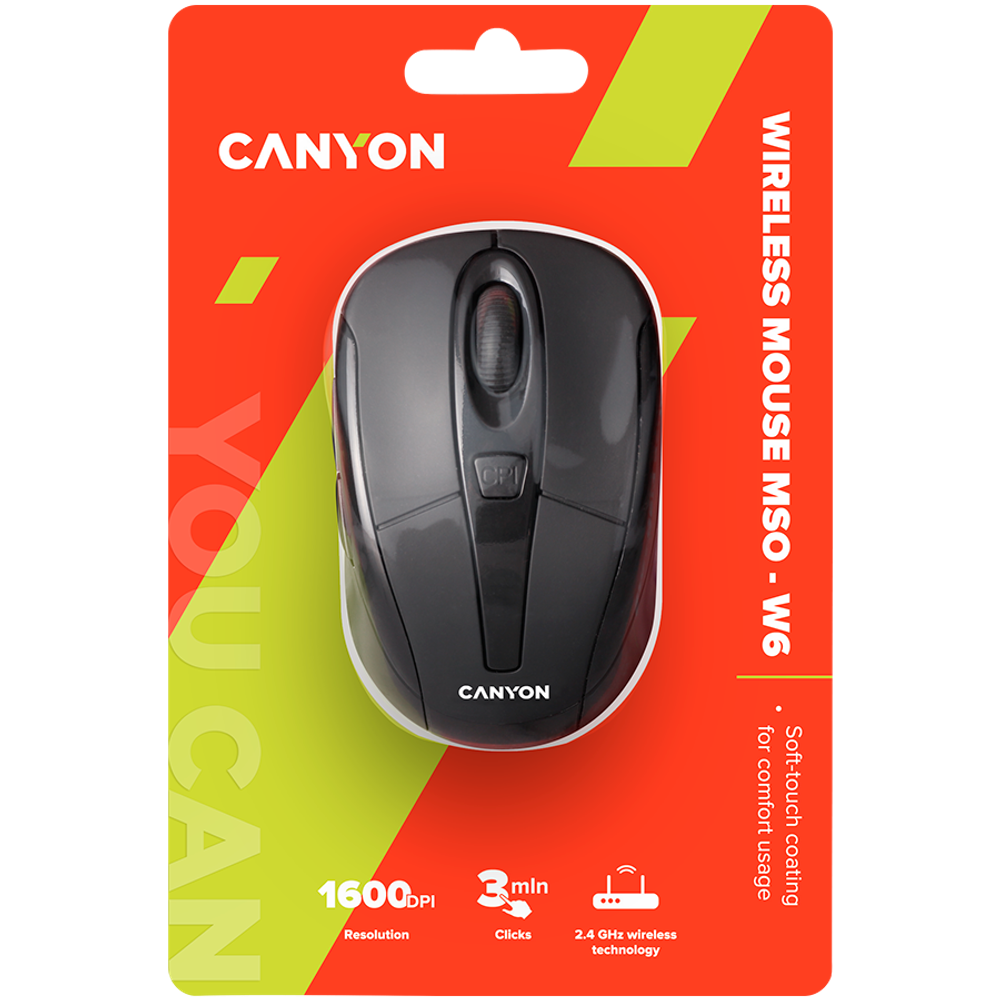 CANYON MSO-W6 Bežični Optički Miš slika 4