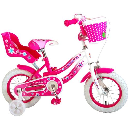 Dječji bicikl Volare Lovely 12" rozo/bijeli slika 2