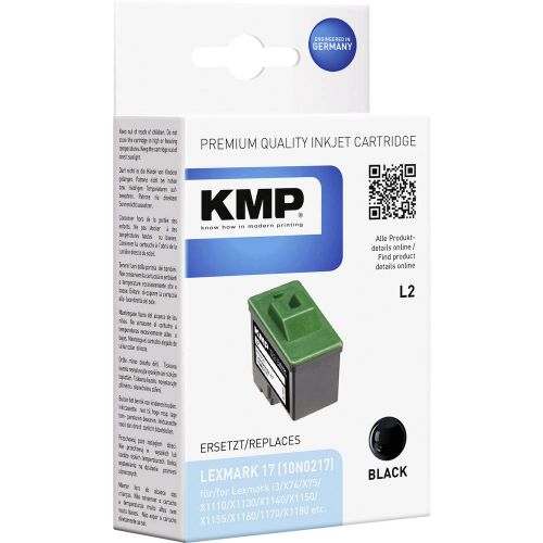 KMP tinta zamijenjen Lexmark 17 kompatibilan  crn L2 1017,4171 slika 1