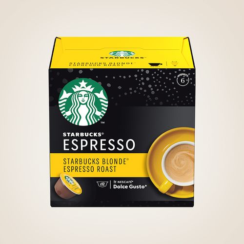 STARBUCKS BLONDE Espresso Roast by NESCAFÉ® Dolce Gusto® Blonde Roast, kapsule za kavu, (12 kapsula / 12 napitaka), kutija, 66 g slika 3