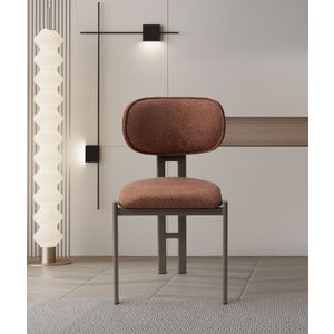 Set Stolica Muriz - 4964 - boje: crvena pločica, kapučino (2 komada)