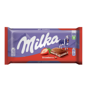 Milka čokolada s jagodom 100 g