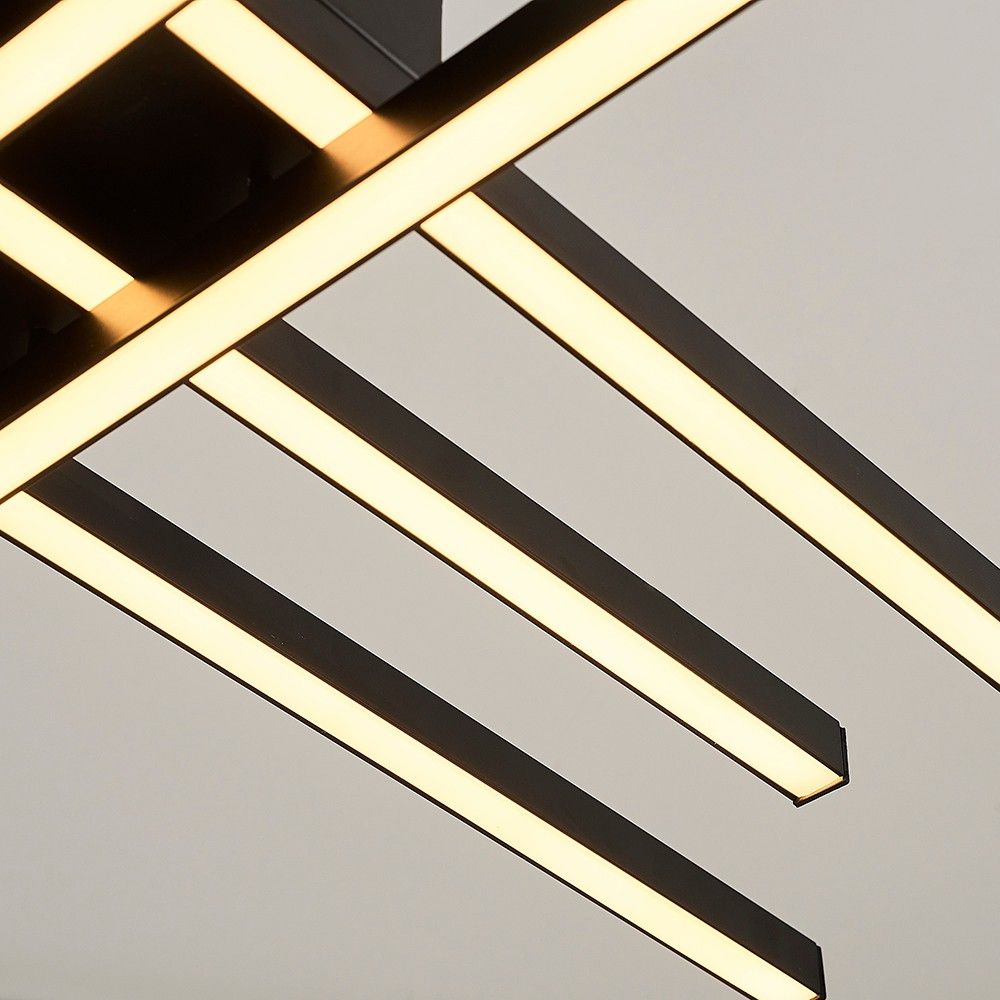 Luster L1249 - Crni Moderni LED Luster slika 3