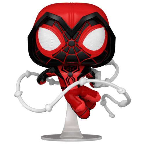 POP figure Marvel Spiderman Miles Morales Crimson Cowl Suit slika 3