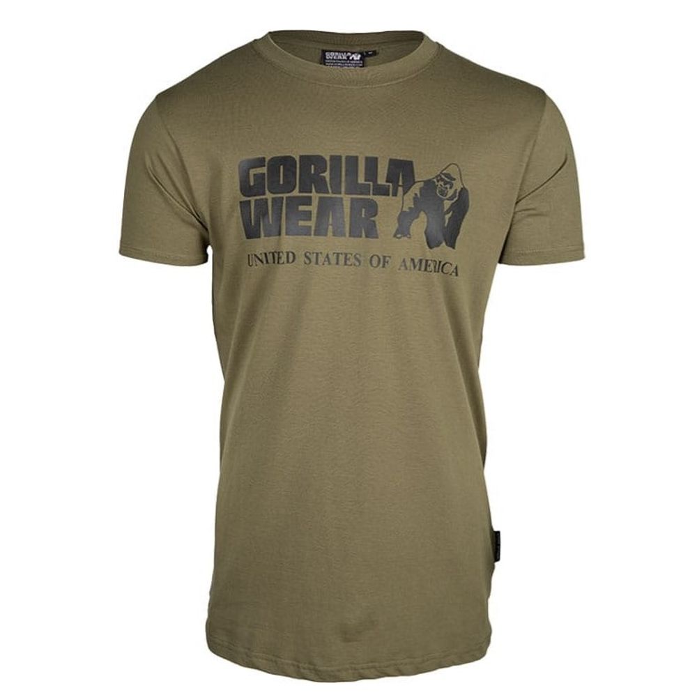 Gorilla Wear CLASSIC Majica, Army Green slika 2